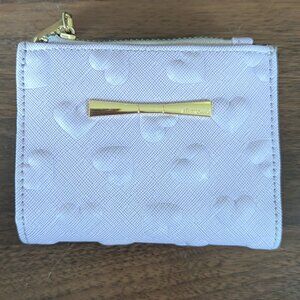 Purple 3D Heart Betsey Johnson Wallet